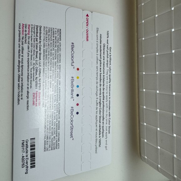 Gratitude is Everything, Color Street Nail Polish Strips - Picture 2 of 3